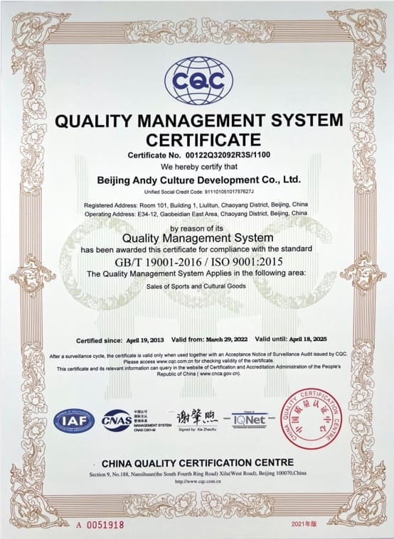 Certificates